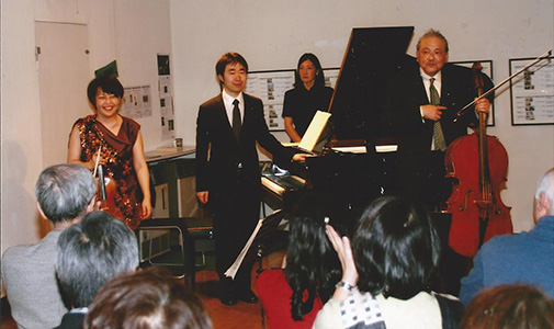 堀米ゆず子(Vn)／木越 洋(VC)＆津田裕也(P)トリオ