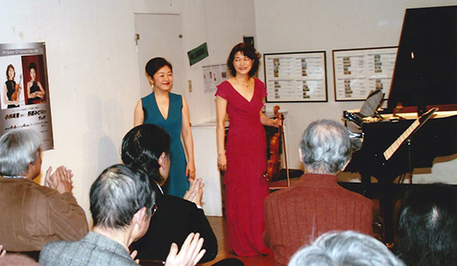 小林美恵（Vn）／野原みどり（P）デュオ