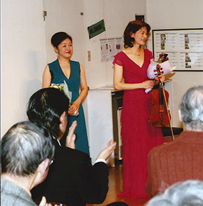 小林美恵（Vn）／野原みどり（P）デュオ