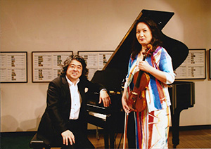 鈴木理恵子(Vn)／若林顕(P)デュオ