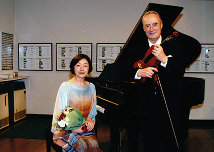 ジェラール・プーレ（Vn）＆ 野原みどり（P）デュオ