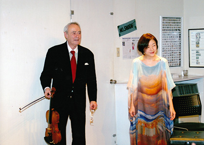 ジェラール・プーレ（Vn）＆ 野原みどり（P）デュオ