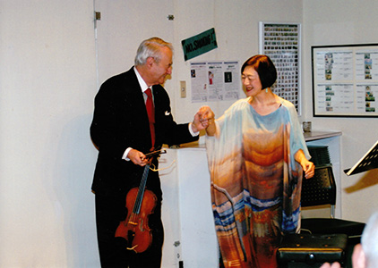 ジェラール・プーレ（Vn）＆ 野原みどり（P）デュオ