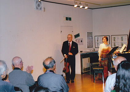 ジェラール・プーレ（Vn）＆ 野原みどり（P）デュオ