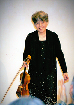 堀米ゆず子無伴奏ヴァイオリンリサイタル