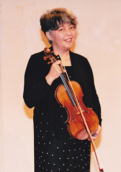 堀米ゆず子無伴奏ヴァイオリンリサイタル