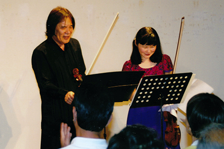 徳永二男（Vn)＆ 漆原朝子（Vn) デュオ