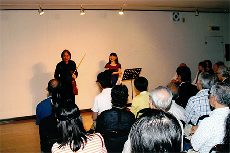 徳永二男（Vn)＆ 漆原朝子（Vn) デュオ