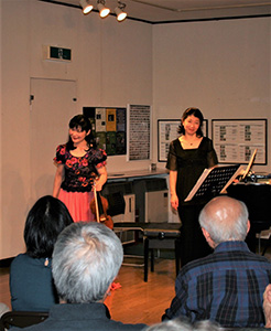 漆原朝子 (Vn) ＆ 今峰由香 (P) デュオ