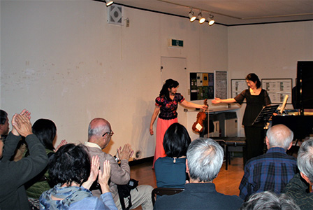 漆原朝子 (Vn) ＆ 今峰由香 (P) デュオ