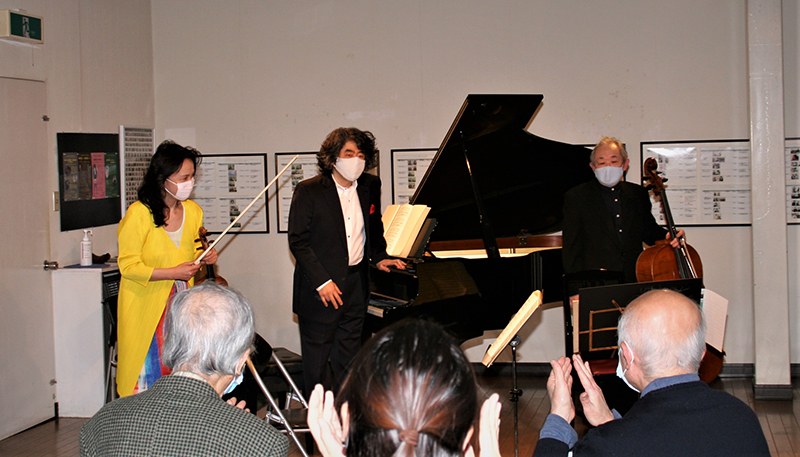 若林顕(P)／鈴木理恵子(Vn)／安田謙一郎(Vc)　ピアノ三重奏