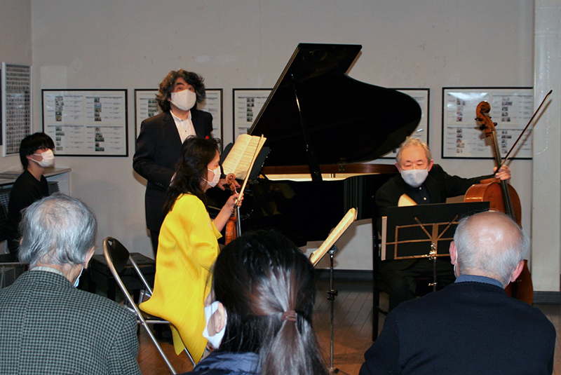 若林顕(P)／鈴木理恵子(Vn)／安田謙一郎(Vc)　ピアノ三重奏