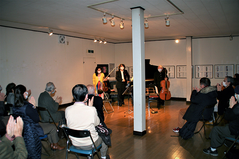 若林顕(P)／鈴木理恵子(Vn)／安田謙一郎(Vc)　ピアノ三重奏