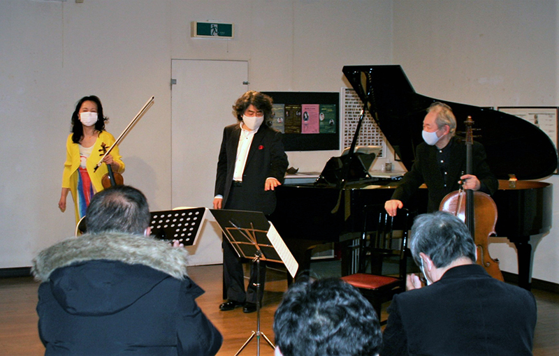 若林顕(P)／鈴木理恵子(Vn)／安田謙一郎(Vc)　ピアノ三重奏