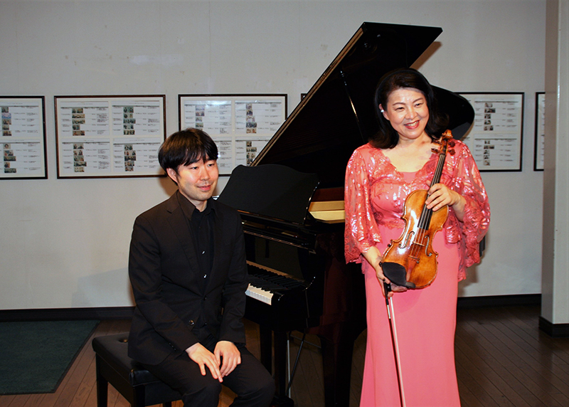 竹澤恭子(Vn)&津田裕也(P)デュオ