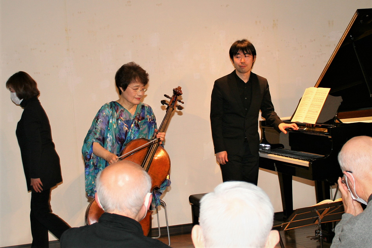 山崎伸子チェロリサイタルwith津田裕也(P) 