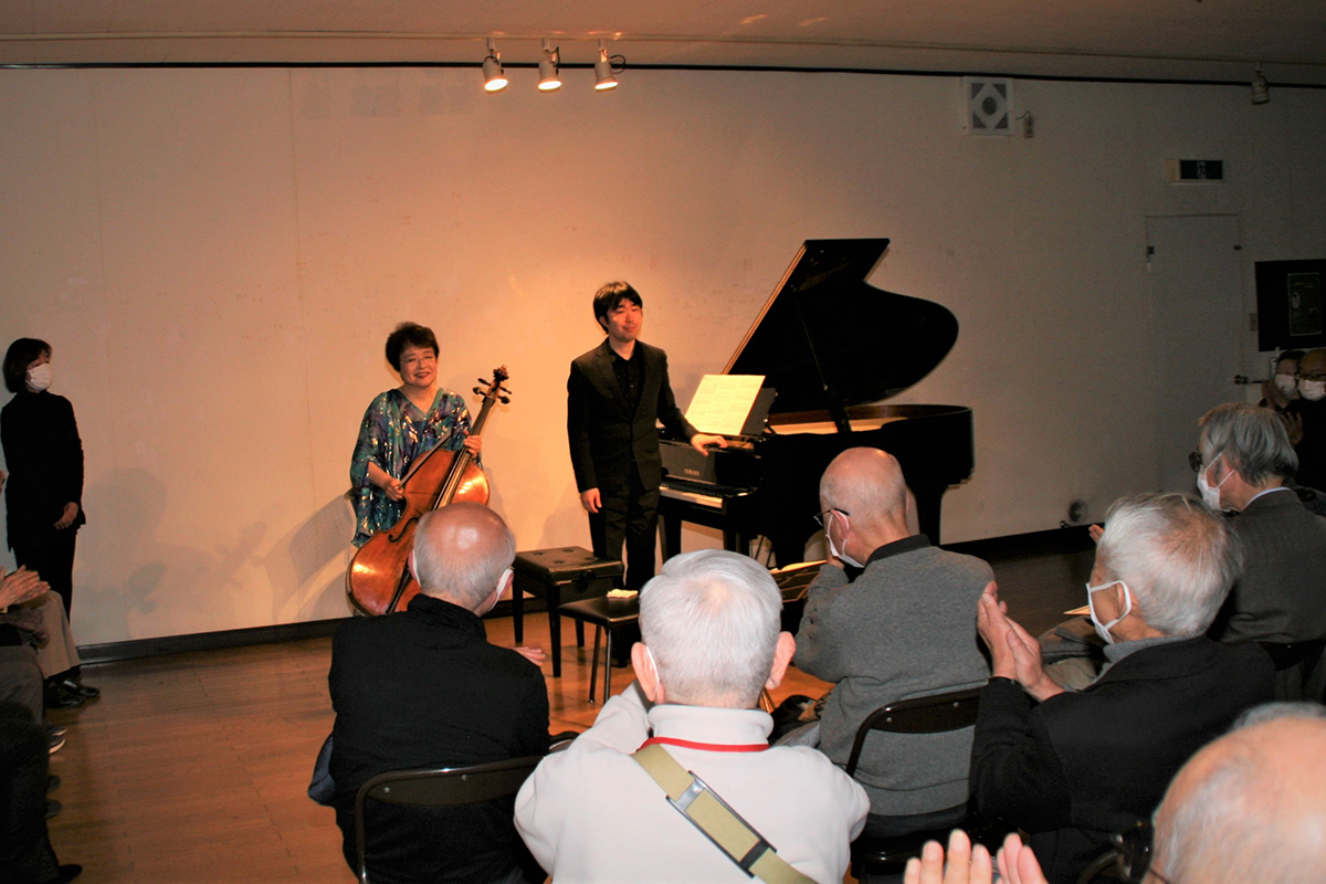 山崎伸子チェロリサイタルwith津田裕也(P) 