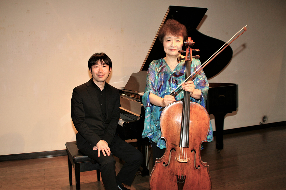 山崎伸子チェロリサイタルwith津田裕也(P) 