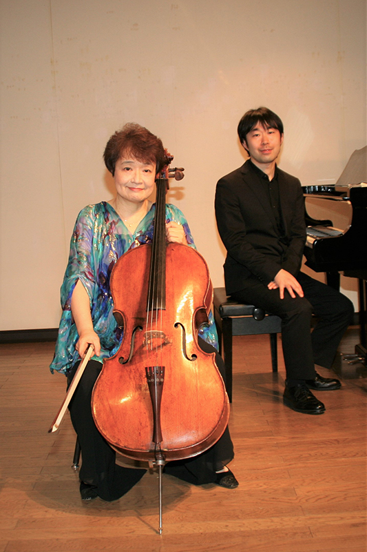 山崎伸子チェロリサイタルwith津田裕也(P) 